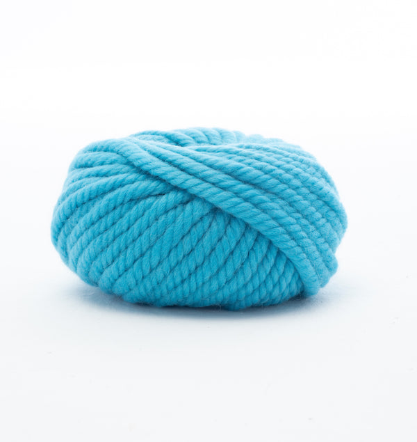 Super Chunky Wool Yarn - Aqua