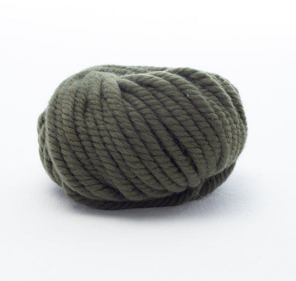 Super Chunky Wool Yarn - Hunter Green