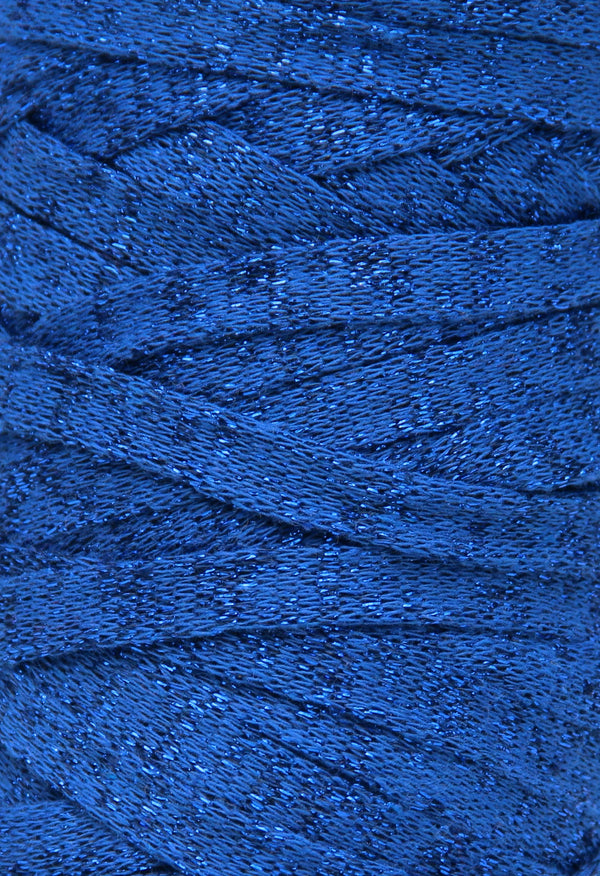✨  Cotton Ribbon Cord - Parliament Blue ♻️