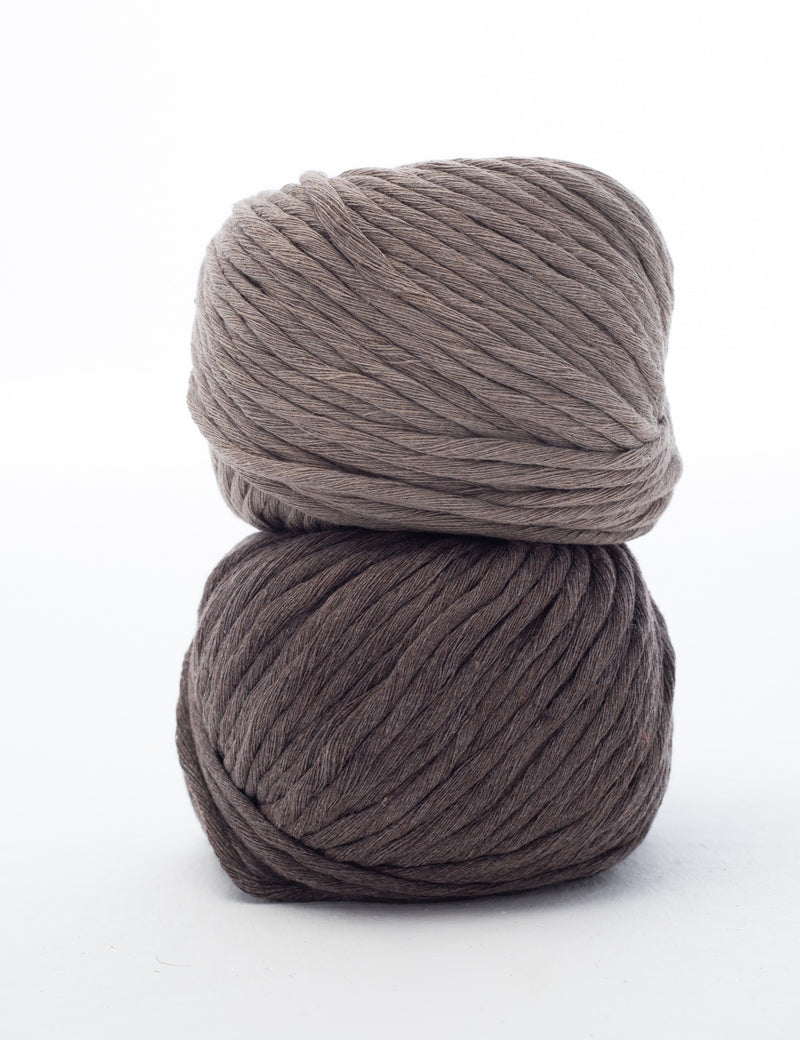 Silky-Soft Cotton Ball - 3 mm - Taupe ♻️